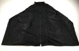 HEIKE Jacke Damen 2 Schwarz Regenmantel Poncho Lang Arm Reißverschluss D... - £126.46 GBP