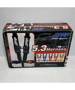PRP SFI 16.1 Black 5-Point Adjustable Harness 3&quot; Belts &amp; Sewn in Shoulde... - $99.98