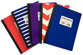 Norcom College Ruled Composition Notebooks [9.75&quot; x 7.5&quot; (100 Sheets)] R... - £13.28 GBP