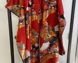 Japanese Kimono Uchikake Vintage Gorgeous wedding  Gold Crane - $148.49