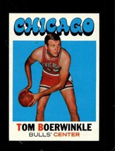 1971-72 Topps #15 Tom Boerwinkle Nm Bulls Dp Nicely Centered *X69113 - £3.86 GBP