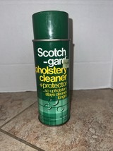 Vintage 3M Scotchgard Upholstery Fabric Cleaner Aerosol 14 Oz *flaw* - $18.80