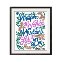 ALL STITCHES - BEATLES CROSS STITCH PATTERN IN PDF -067 - £2.16 GBP