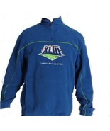 NEW REEBOK 2009 SUPER BOWL XLIII  STEELERS 1/4 ZIP FLEECE JACKET MEN&#39;S XLT - $1,393.74 MXN