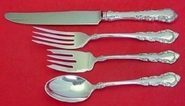 Georgian Rose By Reed and Barton Sterling Silver Dinner Place Setting(s) 4pc - $246.51