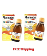 2X PHARMATON KIDDI CL SYRUP 100ml (SUGAR FREE) Increase Appetite Multivi... - $1,049.13 MXN