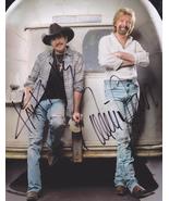 Signed BROOKS &amp; DUNN Autographed COUNTRY Photo w/ COA - £97.72 GBP
