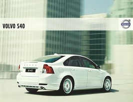 2009 Volvo S40 sales brochure catalog 09 US 2.4i T5 - £6.28 GBP