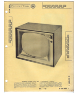 1958 AIRLINE WG-4042A Tv TELEVISION SERVICE MANUAL Photofact 4052A 4142A... - £10.07 GBP