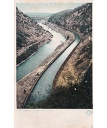 Irrigation Flume Platte Canyon Colorado CO Micanite 1908 Postcard D45 - $2.96