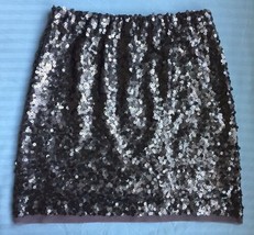 Lc Lauren Conrad Sequin Skirt Size: Exstra Small New Ship Free Raw Edge Stretch - £47.54 GBP