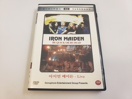 Iron Maiden Be Quick Or Be Dead Concert Movie FILM- Korea Import All Regions Dvd - £15.97 GBP