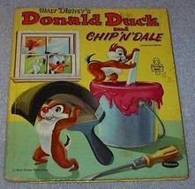 Tell A Tale Book Walt Disney&#39;s Donald Duck and Chip and Dale - £4.77 GBP