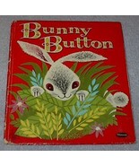 Old Vintage Tell A Tale Book Bunny Button 2 - $109.30 MXN
