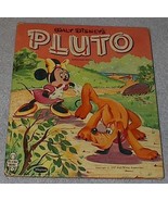 Old Vintage Tell A Tale Book Walt Disney&#39;s Pluto 1957 Revena - $110.22 MXN