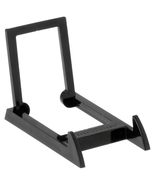 GIBSON HOLDERS MINI Adjustable Black Acrylic Display Easel, 2&quot; W x 3.25&quot;... - $7.48