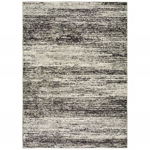 Homeroots Home Decor 383695 6 x 9 ft. Ash &amp; Slate Abstract Area Rug - £504.00 GBP