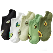 Avocado Green Socks No-Show Lightweight Stockings Hosiery New Lot of 5 P... - $15.00