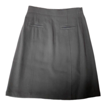 Dana b. &amp; Karen Womens A Line Skirt Black Knee Length Lined Side Zip 100... - £9.68 GBP