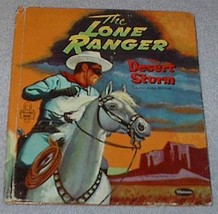 Old Vintage Tell A Tall Book The Lone Ranger Desert Storm - £7.95 GBP