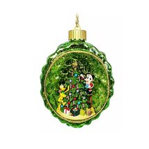 Theme Park Disney Parks Mickey and Pluto Pinecone Light-Up Ornament, Multi, One  - £31.07 GBP