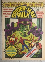 SPIDER-MAN &amp; Hulk Weekly #406 (1980) Marvel Comics Uk She-Hulk Dd FINE- - £11.66 GBP