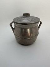 Vintage Aluminum Tea / Sugar Jar 3.5 x 3.5 inches NB3 - $15.84