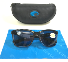 Costa Sunglasses Anaa ANA 107 Black on Clear Brown Frames Gray 580P Lenses - £95.92 GBP