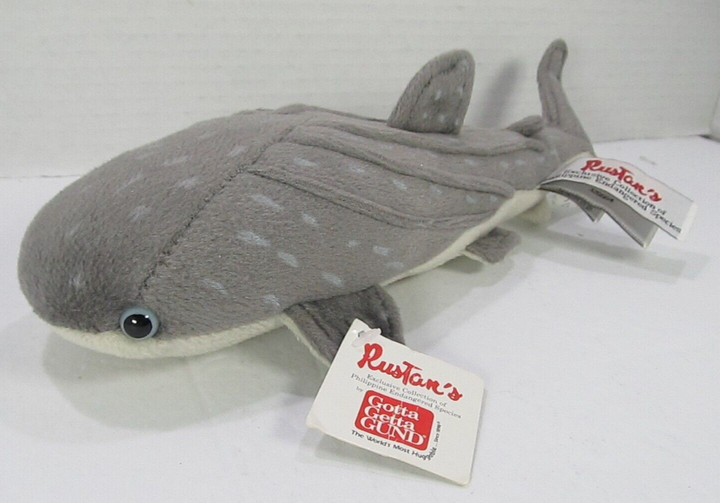 Rustan's Gund Butanding (Whale Shark) w/tag 10" Realistic Ocean Stuffed Animal - $18.70