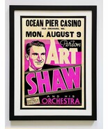 Art Shaw Orchestra Framed Jazz Poster - $1,194.58 MXN+