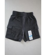 JUMPING BEANS Boy&#39;s Gray Fleece Shorts 24 Months New - $7.92