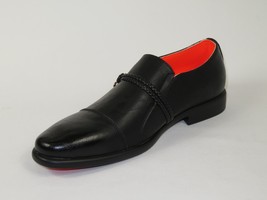 Men's Shoes The Cuban L TAYNO Leather Cap Toe Loafer Black image 3