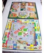 Two Simpsons Game Boards Monopoly 2001 and Clue 2000 Very Good Condition - $246.21 MXN