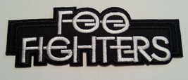 Foo Fighters~Dave Grohl~Embroidered Patch~4 3/4&quot; x 1 5/8&quot;~Alt Rock~Ships FREE - £3.44 GBP