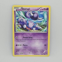 Pokemon Skorupi 38/111 Furious Fists Common Basic Psychic TCG Card - $1.29