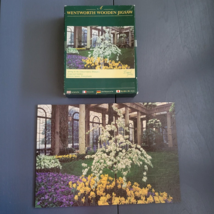 RARE Wentworth Wood Jigsaw Puzzle 250 Pc Longwood Gardens Conservatory V... - $28.95