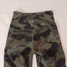 Old Navy Women's Active Leggings S Green Camo High Rise Go-Dry Powersoft (22×24) image 11