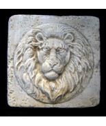 Small Roman Lion Wall Sculpture Relief plaque Tile - £11.67 GBP