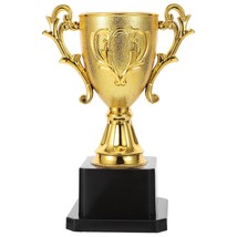 Plastic Golden Trophy Trophys Gold Award Trophies- 5. 5 Inch Plastic Gol... - £15.69 GBP