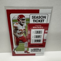 2021 Panini Contenders - #50 Tyrann Mathieu - $1.47