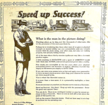 Antique 1924 Chevrolet Success XL Advertisement Automobilia Ephemera 14 ... - £12.78 GBP