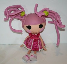 Lalaloopsy Full Size Doll 12&quot; Pink Silly Hair Jewel Sparkles Dress Shoes Plastic - £11.20 GBP