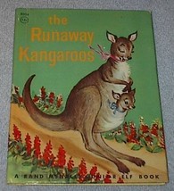 Vintage Junior Elf Book The Runaway Kangaroos 1958 No 8005 - £4.79 GBP