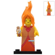 Flame Princess Adventure Time Custom Printed Lego Compatible Minifigure Bricks - £3.17 GBP