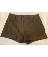 NEW Kenneth Cole Women Dress Shorts Pants Brown Size 0 MSRP $59 (No Tag) - $20.66 CAD