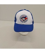 Toronto Blue Jays Budweiser Baseball Hat Blue White Logo Snapback Polyester - $13.85