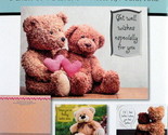 BOX 12 Christian Get Well Greeting Cards, Adorable Teddy Bear Images - £5.42 GBP