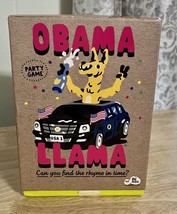 Obama Llama Party Game ~ Can You Find The Rhyme In Time ~ By Big Potato. B13 - £9.62 GBP