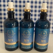 3X ~ Bath &amp; Body Works ~ Essential Oil Mist Spray ~ Sea ~ Jasmine + Eucalyptus - £31.45 GBP