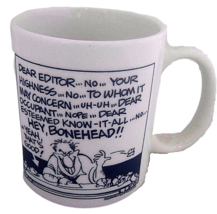 Letter Writers Forum Coffee Mug Cup editor ceramic 12 oz typewriter funny - $14.83